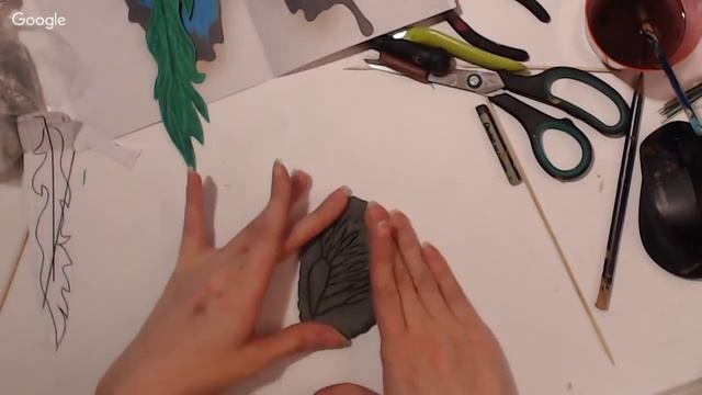 Татьяна Шмелева МК "Реалистичная бабочка из фома- закладка для книг" от 03.05.2017 смотреть онлайн