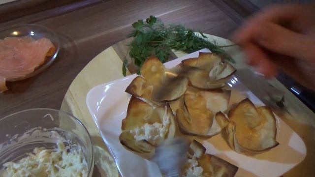 Тарталетки из лаваша, Тарталетки на праздничный стол смотреть онлайн