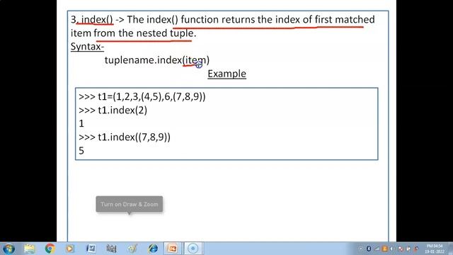 Nested Tuples in Python | Functions for Nested Tuples | Accessing Elements of Nested Tuples | CS смотреть онлайн