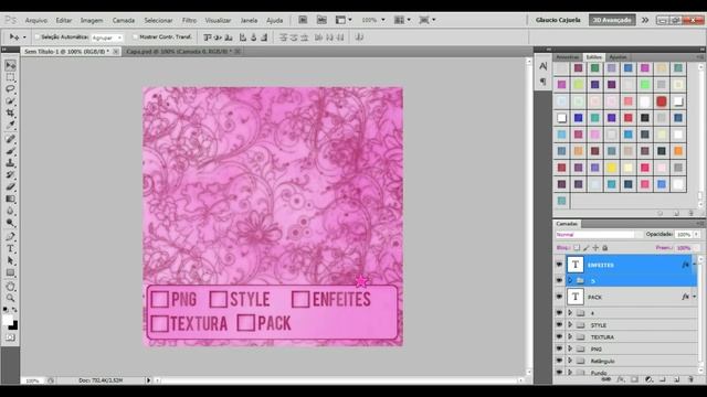Como fazer plaquinha no Photoshop Cs5 смотреть онлайн