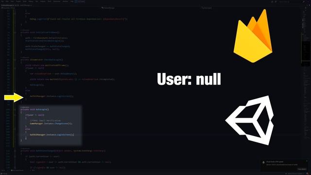 Firebase & Unity | Auto Login & Email Verification | Advanced Account Tutorial #2 смотреть онлайн