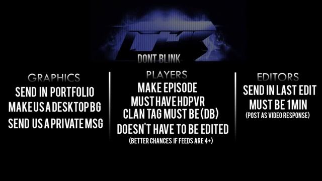 Dont Blink (dB) Recruitment Challenge смотреть онлайн