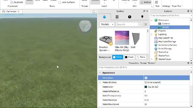 How To Remove Grass In Roblox Studio | Flat Terrain смотреть онлайн