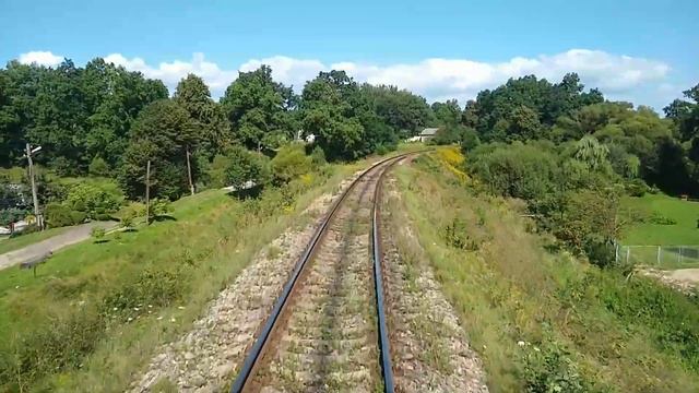Моршинські пейзажі і станція Моршин. смотреть онлайн
