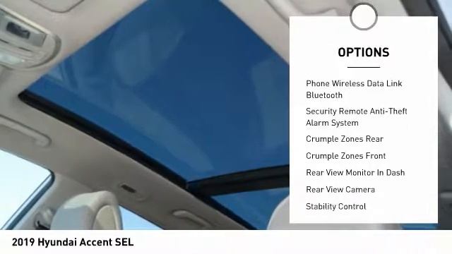 2019 Hyundai Accent Decatur TX 390103 смотреть онлайн