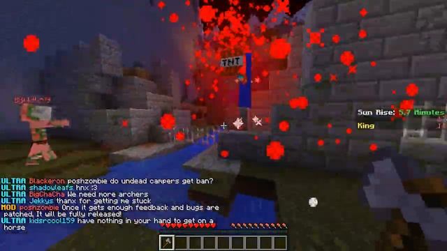 KING SPARKLEZ! - Minecraft Castle Siege Mini Game смотреть онлайн