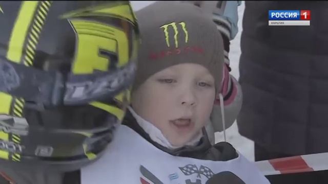 Юные карельские гонщики соревновались в мотокроссе смотреть онлайн