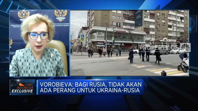 Dubes Rusia Lyudmila Vorobieva untuk CNBC Indonesia tentang kondisi di perbatasan Rusia-Ukraina смотреть онлайн