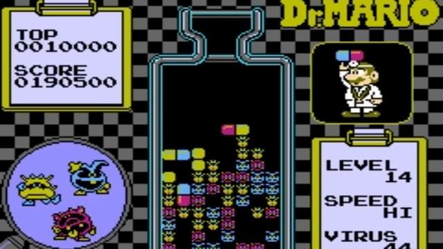 Прохождение игры Dr. Mario NES/DENDY смотреть онлайн