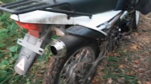 Доработка глушителя Stels Enduro 250