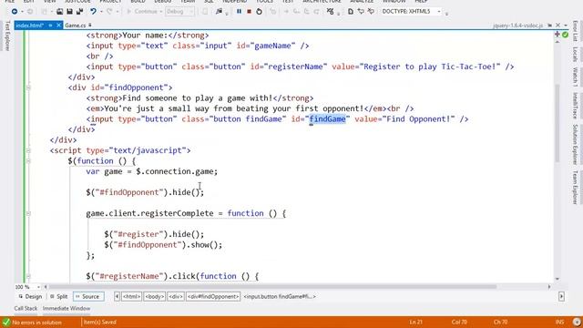 Introduction to SignalR - Creating a Cross-Platform game смотреть онлайн