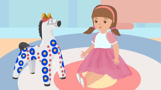 Дымковская игрушка смотреть онлайн