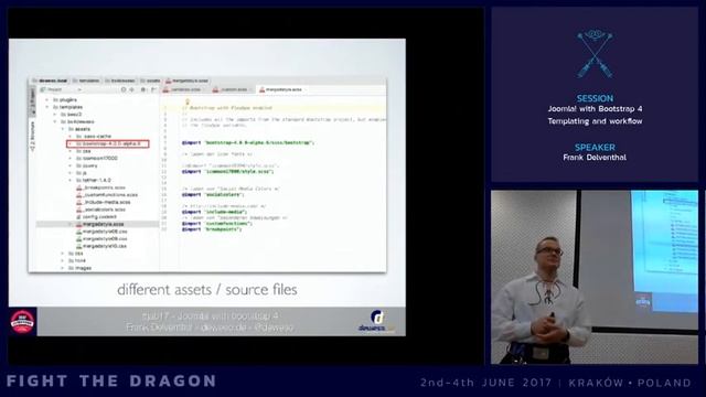 JAB17 - Joomla! with Bootrap 4 - Templating and Workflow смотреть онлайн