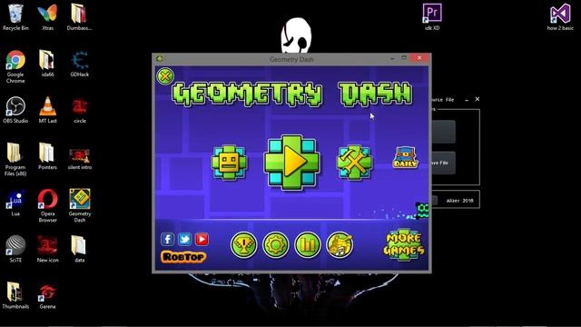 [Geometry Dash 2.1 And 2.11] Stars, Orbs, Coins, Unlock All - Hacked Save [All Versions]