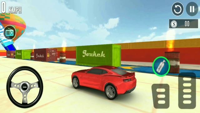 Muscle Car Stunts Driving - Car Racing Simulator Android Gameplay смотреть онлайн