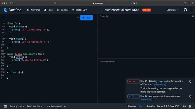 Object Oriented Programming in Dart | OOP Interface #objectorientedprogramming #objectoriented смотреть онлайн