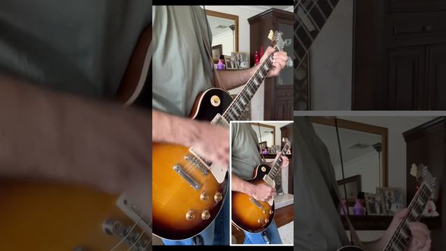 Roll With It (cover) - Oasis - Gibson Les Paul Standard in tobacco burst - Fender Mustang Micro смотреть онлайн