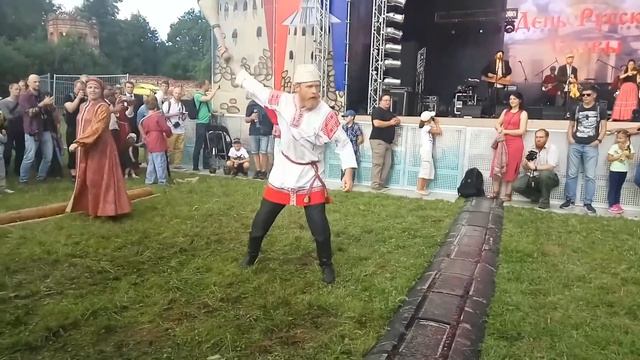 "Отава Ё". "Сумецкая". Молодецкие забавы на Дне Русской Славы в г. Пушкин. 30 июля 2017 г. смотреть онлайн