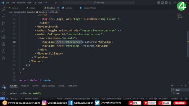 React Food Delivery App | React Food Ordering Website | React Food Website Using Bootstrap 5 | #1 смотреть онлайн