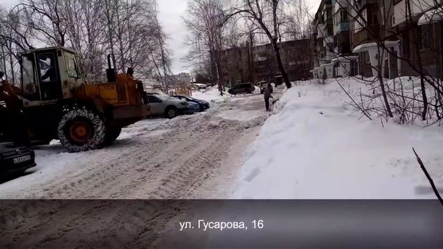 Механизированная уборка снега смотреть онлайн
