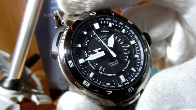 Новые часы Casio Protrek PRX-7000 смотреть онлайн