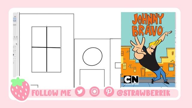 Drawing Johnny Bravo in Manga Style! | Clip Studio Paint смотреть онлайн