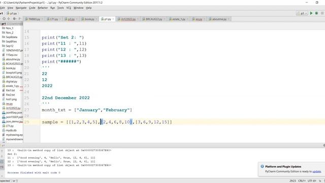 Learn List in Python with example смотреть онлайн