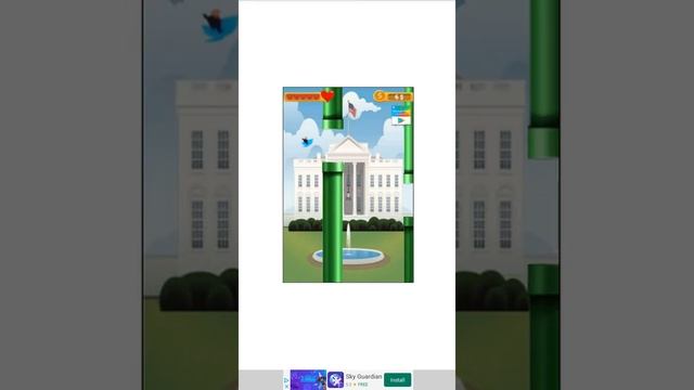 Flappy Trump - Android Gameplay [1+ Min, 480p45fps] смотреть онлайн