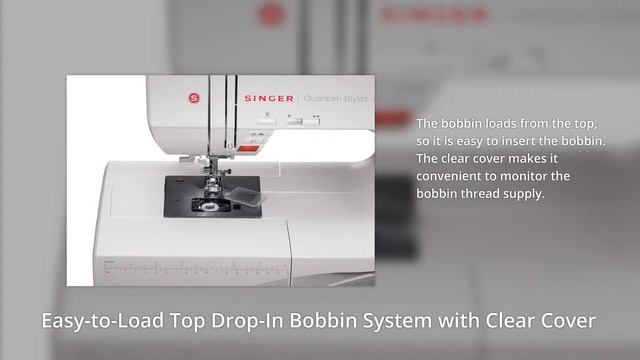 SINGER 9960 Quantum Stylist Computerized Sewing Machine смотреть онлайн