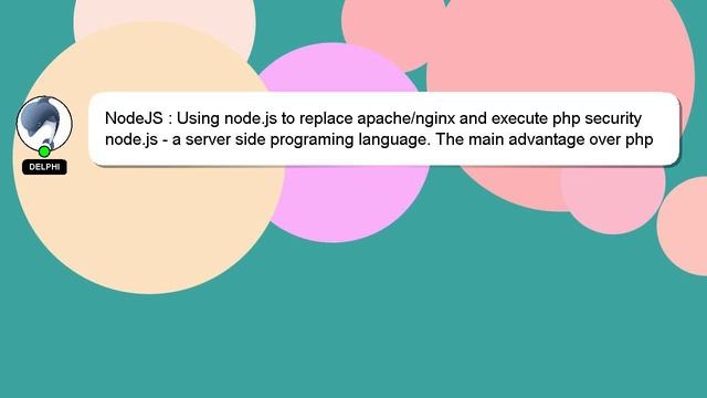 NodeJS : Using node.js to replace apache/nginx and execute php security смотреть онлайн