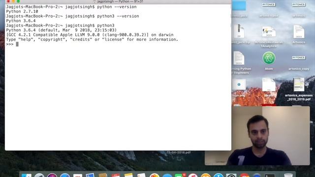 Install Python 3 on Mac OSX and Windows 7/8/10 | Python Tutorials for Beginners смотреть онлайн