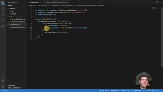 CURSO de JAVASCRIPT de NOVATO a PRO ? # ? DOM MANIPULANDO el HTML смотреть онлайн