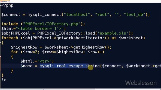 How to Import Excel Data into MySQL Database using PHP смотреть онлайн