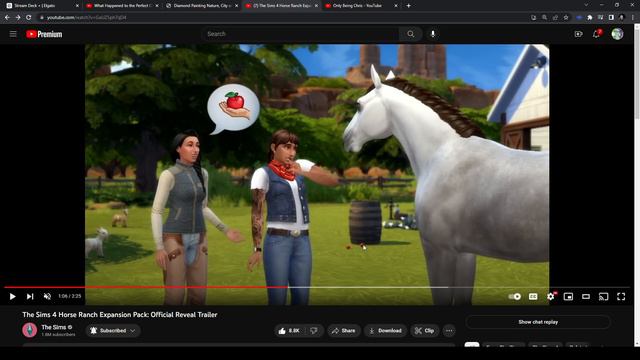 Trailer Reaction for Sims 4 Horse Ranch смотреть онлайн