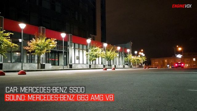 Acoustic engine sound system ENGINEVOX for Mercedes-Benz S500 смотреть онлайн
