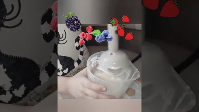 Коктейль молочный! ??Банан,мороженое,молоко???️?? смотреть онлайн