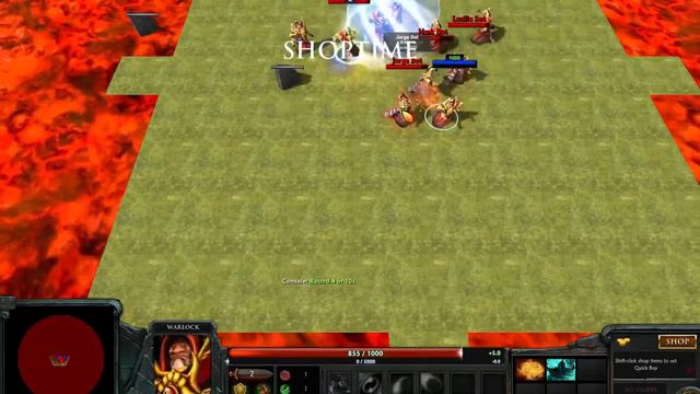 Dota Warlock Brawl AI Bots смотреть онлайн