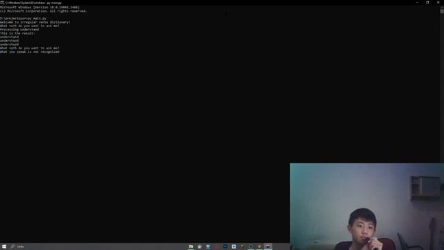 Showcase: my mini project with python (speech recognition and text to speech) смотреть онлайн