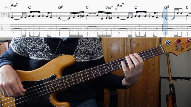 Peter Frampton Baby I Love You Way. Bass Tabs Score Notation Chords Transcription смотреть онлайн
