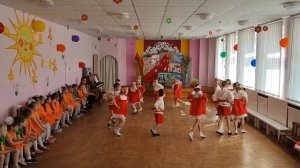 Белорусский танец. #группа #5 #9мая #деньпобеды #выпускной #танец #детскийсад #дети #витебск #руба