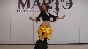 Восточный танец видео урок / продвинутый уровень