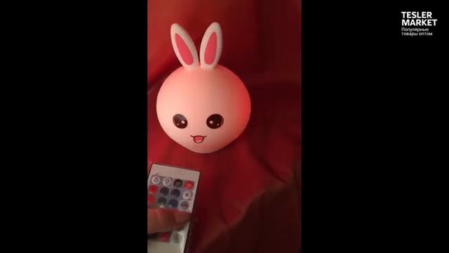 Беспроводной сенсорный Силиконовый Ночник смотреть онлайн