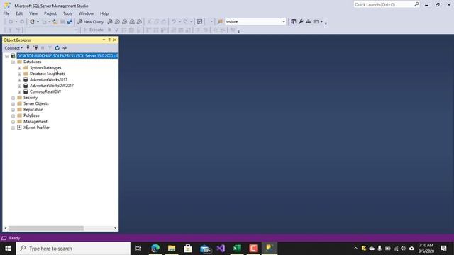 Menghubungkan data di SQL SERVER ke Excel смотреть онлайн