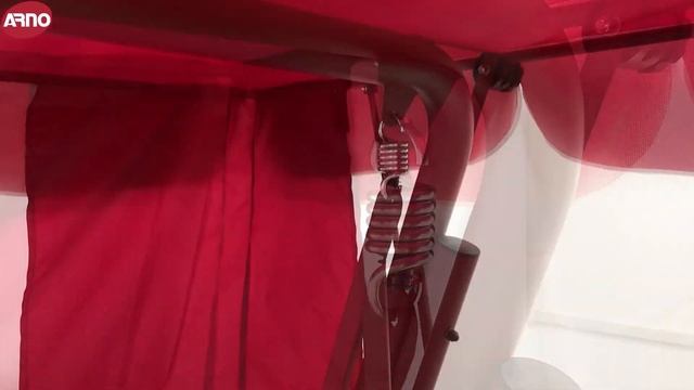 Качели садовые "ЭЛИТ ЛЮКС ПЛЮС БОРДО" (ARNO-WERK) смотреть онлайн