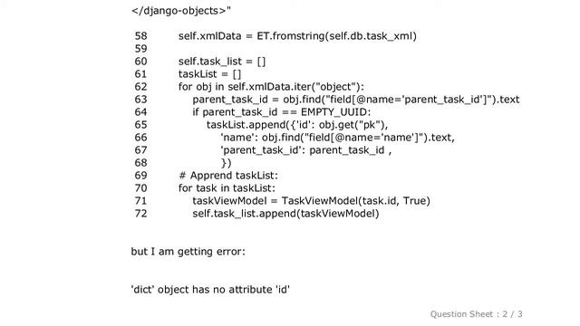 Django : 'dict' object has no attribute 'id' смотреть онлайн