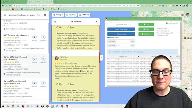 How to EASILY Scrape Google Local Business Reviews Tutorial смотреть онлайн
