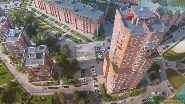Зеленоград с высоты птичьего полета смотреть онлайн