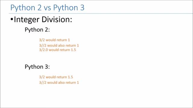 Python Tutorials 1 - Python 2 vs Python 3 смотреть онлайн