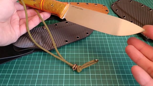 Ножи из CPM S110V, CPM 3V, Elmax