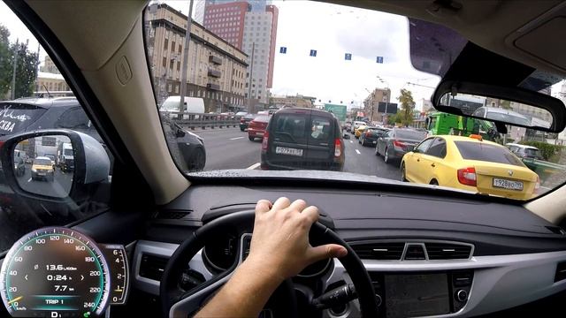 Geely Atlas - POV Test drive city/highway смотреть онлайн